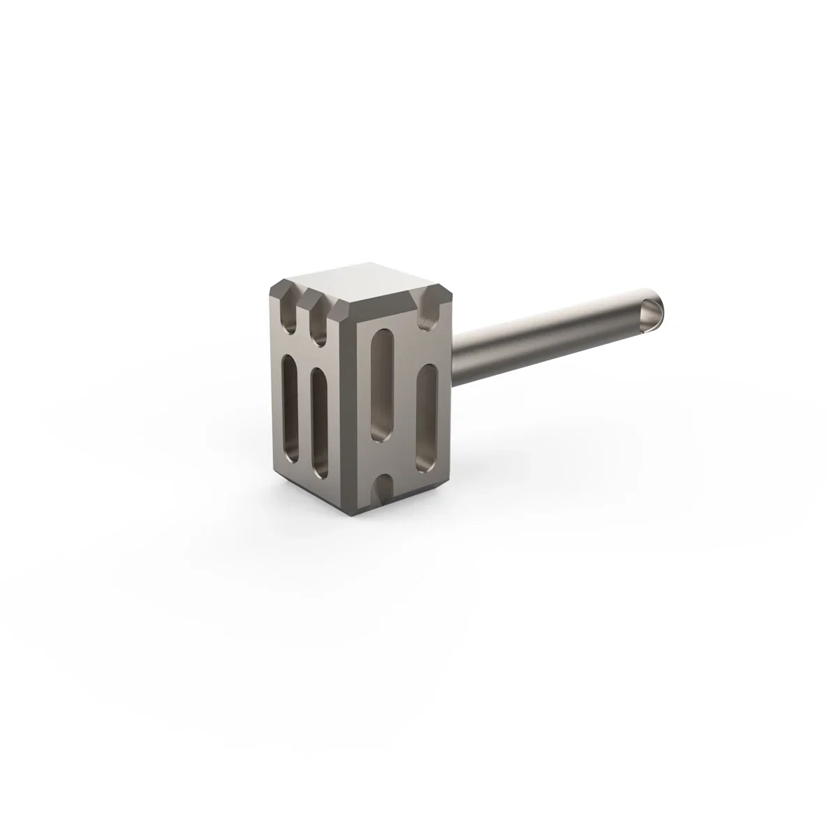 Titanium Thunder Hammer Keychain Glow Fob - Image 3